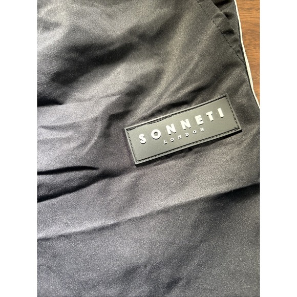 Sonneti London Black Swim Trunks Shorts Men's Size M Drawstring - Picture 3 of 8